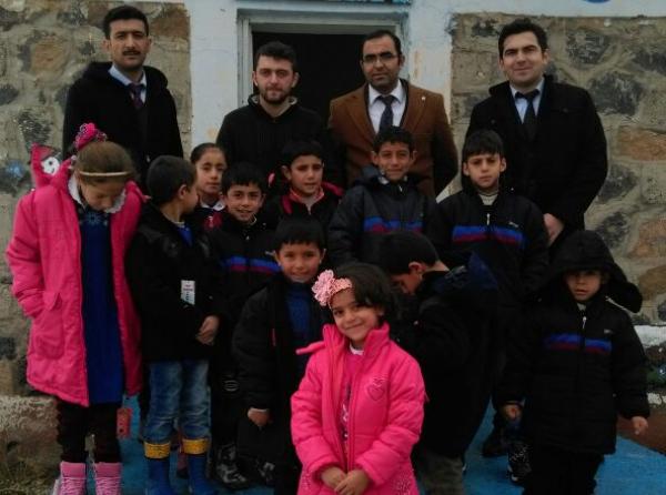 Erciş Mesleki Eğitim Merkezi Müdürü ve Çalışanları Kardeş Okul Projesi Kapsamında Okulumuzu Ziyaret Ettiler